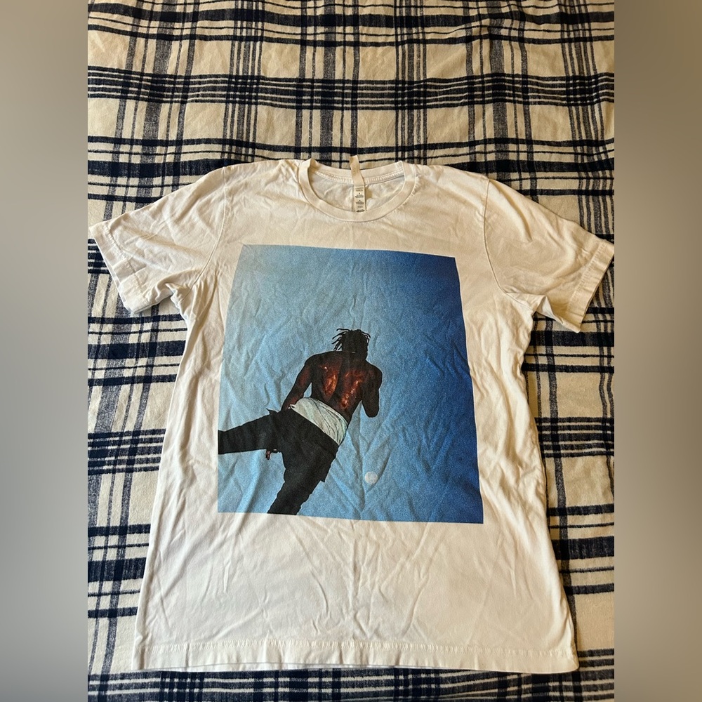 Large Travis Scott days before rodeo tshirt